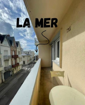 Balcon - Vue latérale mer - 4 à 6 pers - Lumineux